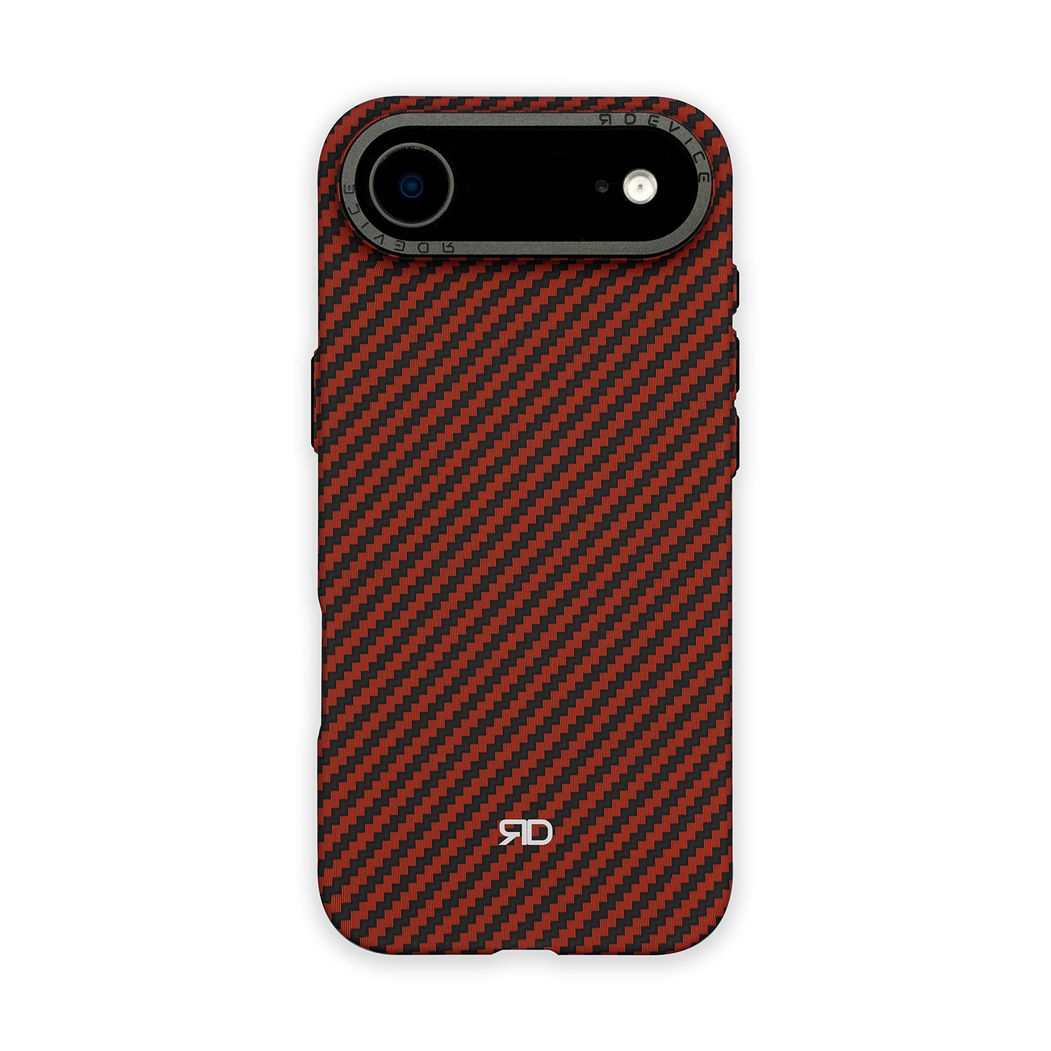 Coque RD En Fibre De Carbone V3 (Rouge)