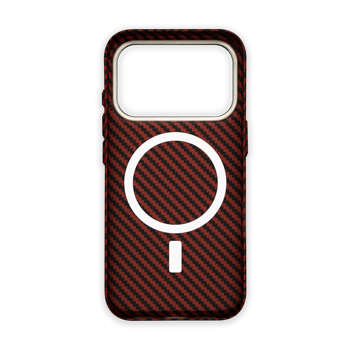 Coque RD En Fibre De Carbone V3 (Rouge)