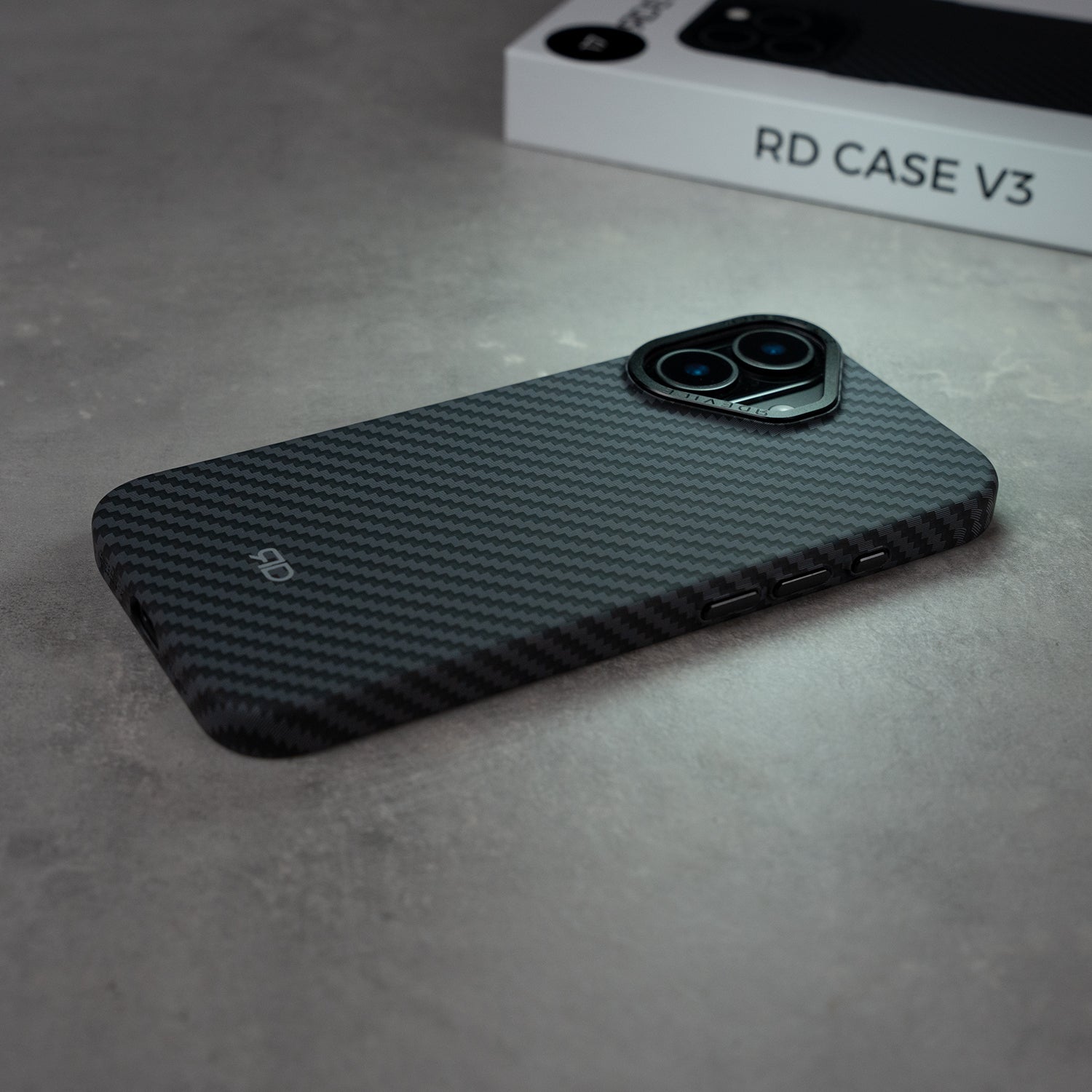 Coque RD En Fibre De Carbone V3
