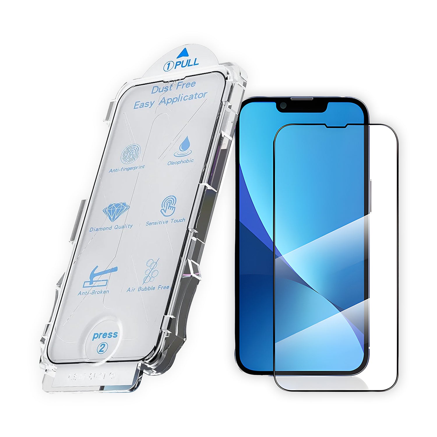 Protecteur D’Écran Avec Applicateur (Transparent)