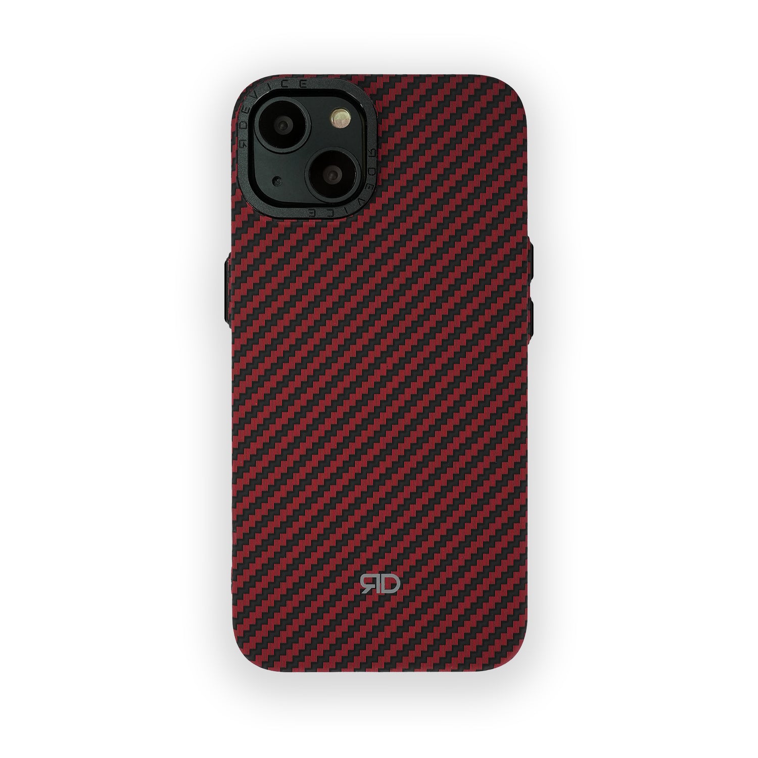 Coque RD En Fibre De Carbone V3 (Rouge)