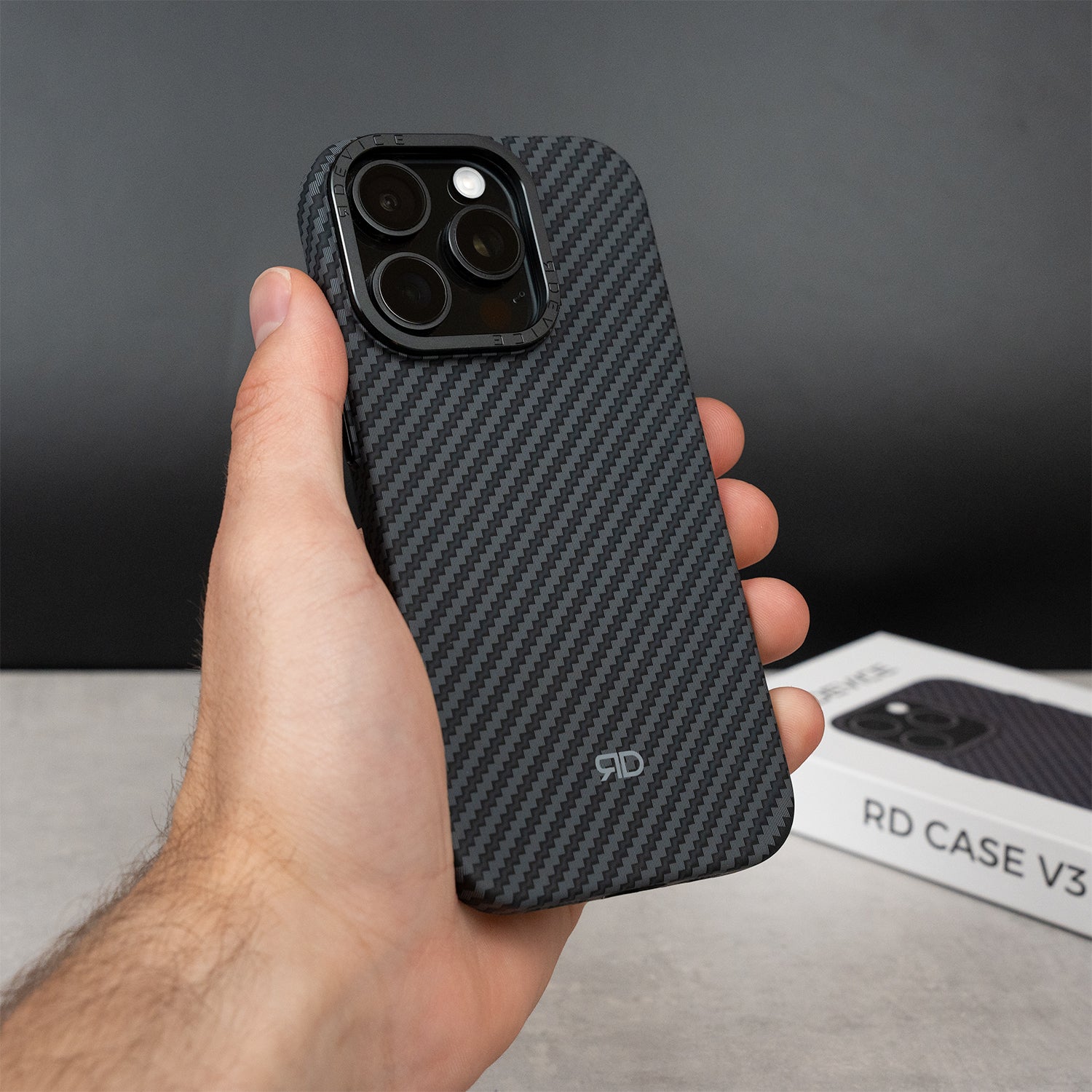 Coque RD En Fibre De Carbone V3