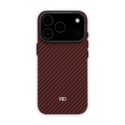 Coque RD En Fibre De Carbone V3 (Rouge)