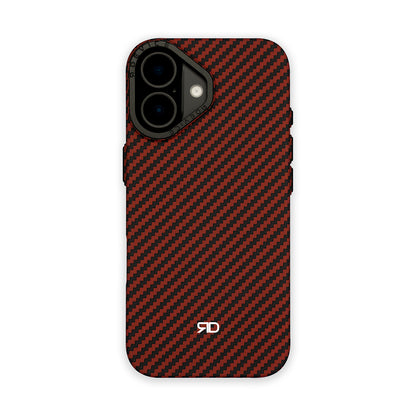 Coque RD En Fibre De Carbone V3 (Rouge)