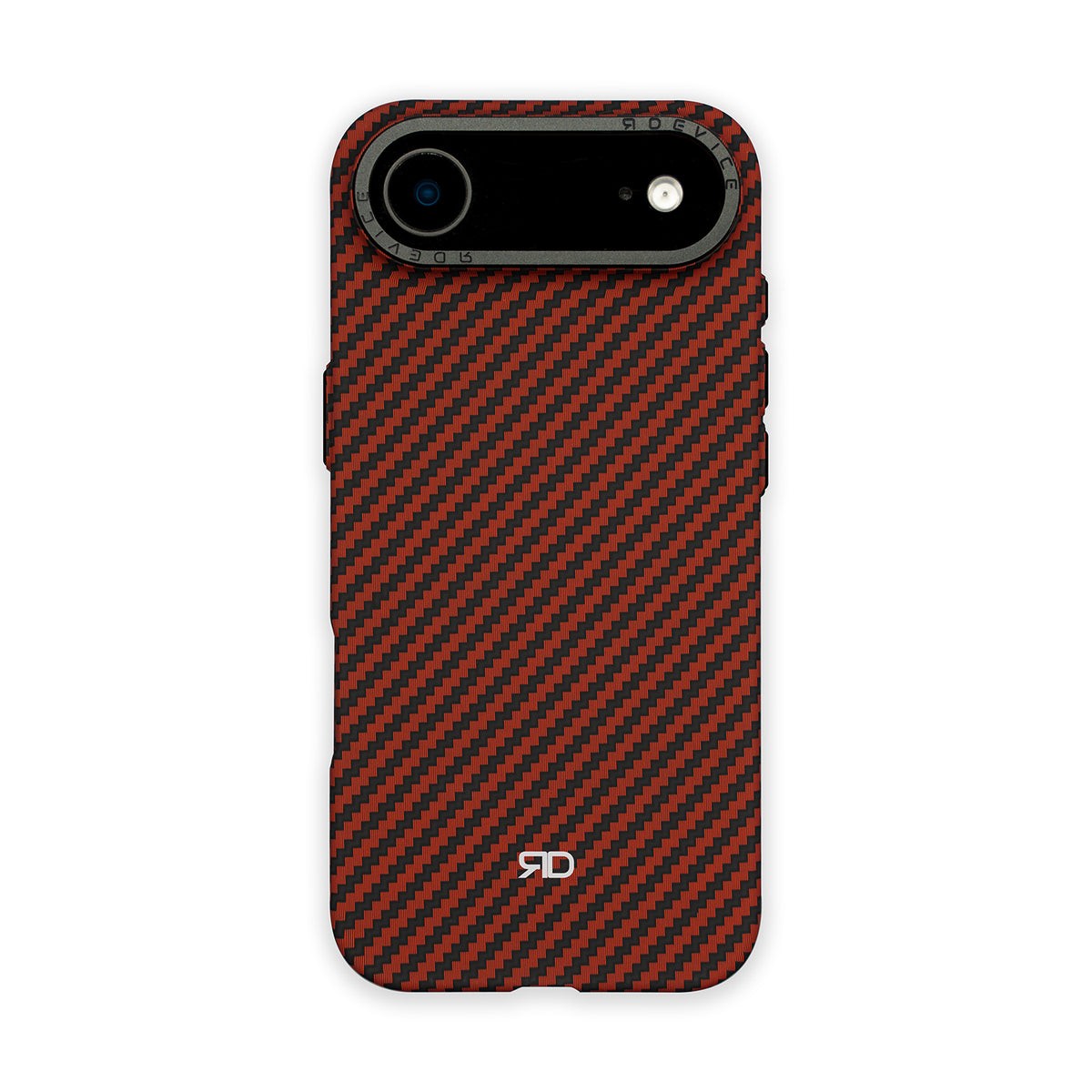 Coque RD En Fibre De Carbone V3 (Rouge)