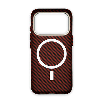 Coque RD En Fibre De Carbone V3 (Rouge)
