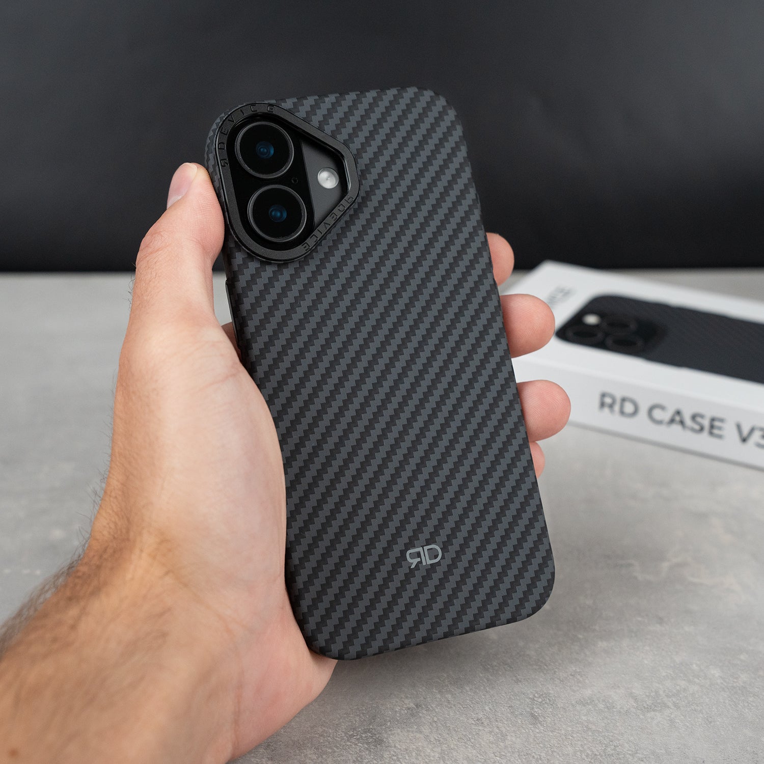 Coque RD En Fibre De Carbone V3