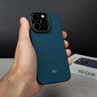 Coque RD En Fibre De Carbone V3 (Bleue)